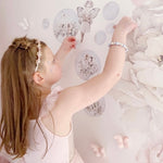 simply peel and stick fairy decals