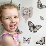 Butterflies A4 Decal