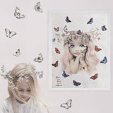 'Flutterby' Print