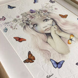 'Flutterby' Print