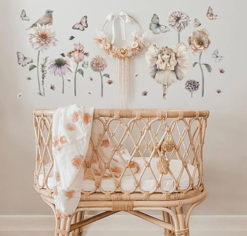 fairy decals for childrens room and nursery