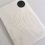 'Dream Big' Embossed Print