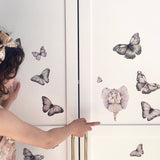 Butterflies A4 Decal