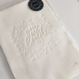 'Loved' Embossed Print